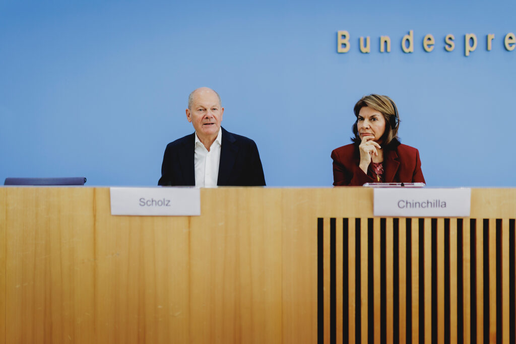 Press Conference SNCD October 5, 2026 (© Florian Gärtner/Photothek)